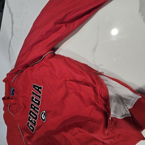 University of Georgia Bulldogs pullover windbreaker - Picture 2 of 5